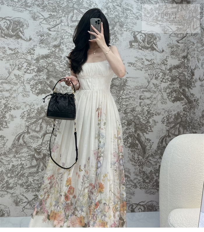 D I O R 디올 졸리 버킷백 스몰 매크로 까나쥬 블랙 Bag 5번 이미지
