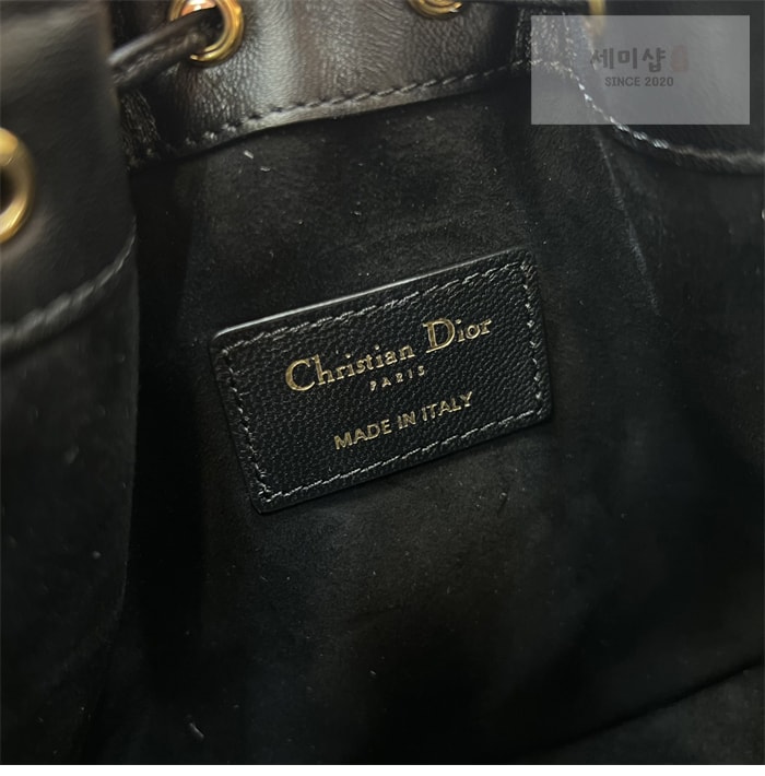D I O R 디올 졸리 버킷백 스몰 매크로 까나쥬 블랙 Bag 1번 이미지