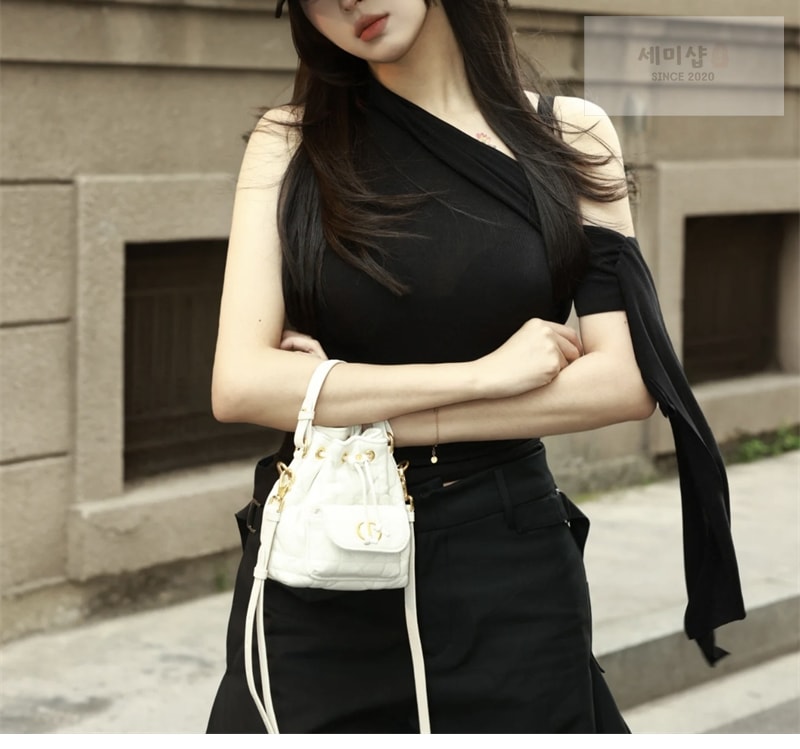 D I O R 디올 카로 나노 버킷백 매크로까나쥬 핑크 Bag 11번 이미지