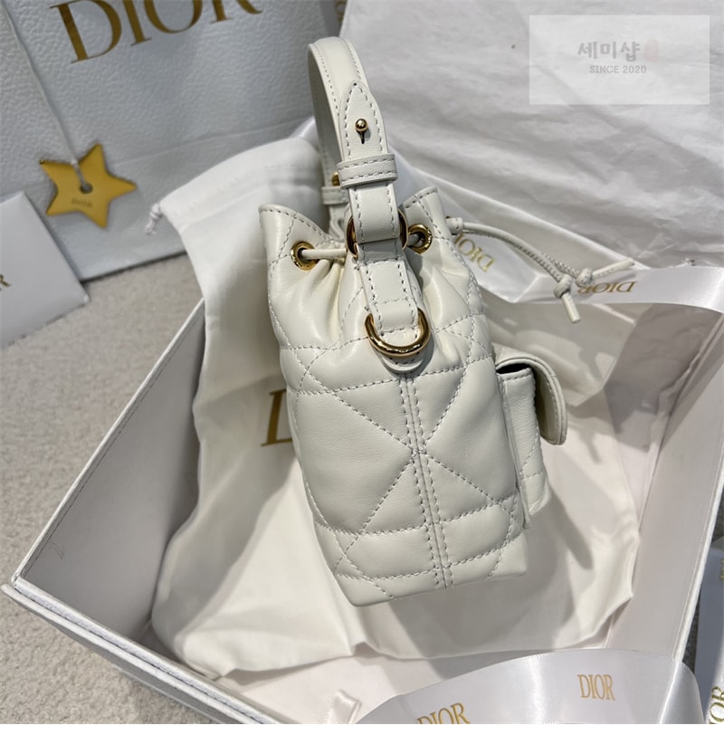 D I O R 디올 카로 나노 버킷백 매크로까나쥬 핑크 Bag 14번 이미지