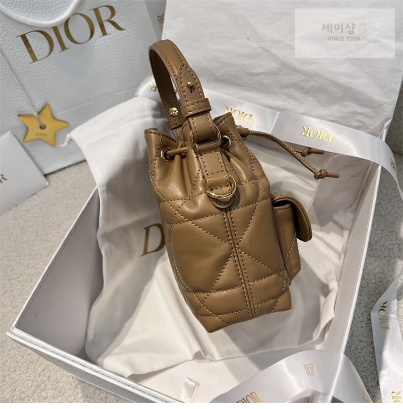D I O R 디올 카로 나노 버킷백 매크로까나쥬 핑크 Bag 19번 이미지