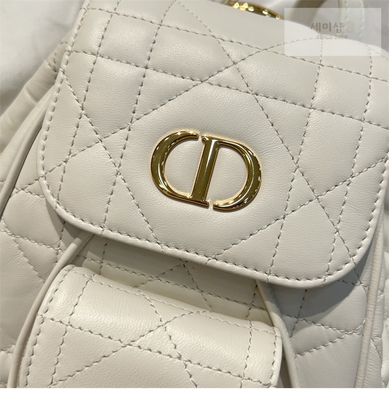 D I O R 디올 카로 스몰 백팩 라떼 매크로 까나쥬 Bag 16번 이미지