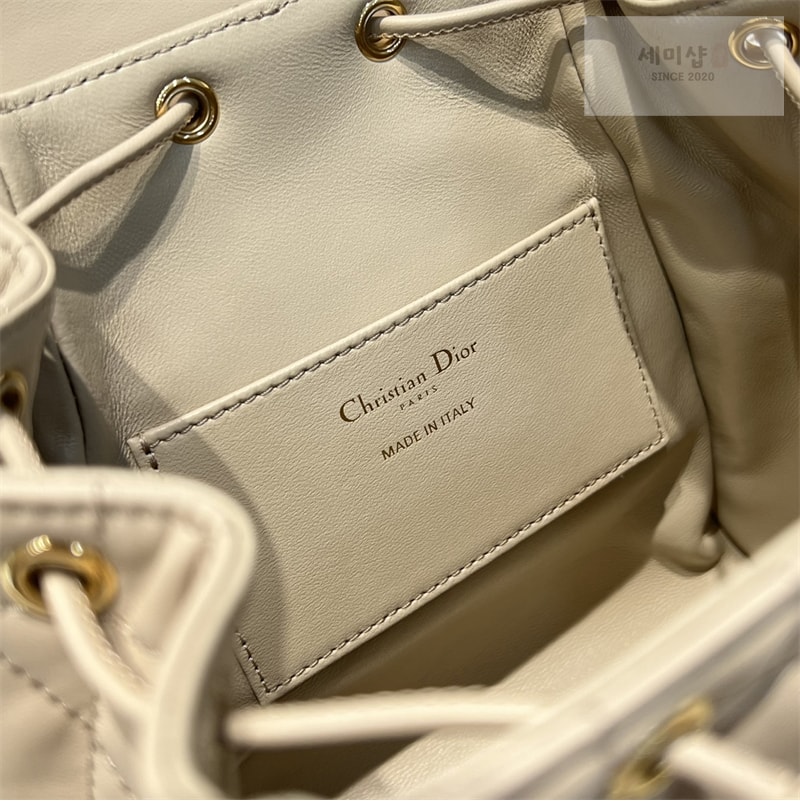 D I O R 디올 카로 스몰 백팩 베이지 매크로까나쥬 Bag 12번 이미지