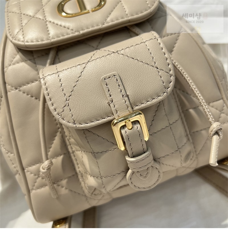 D I O R 디올 카로 스몰 백팩 베이지 매크로까나쥬 Bag 1번 이미지