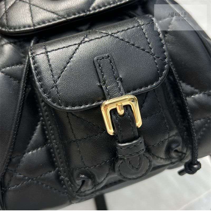 D I O R 디올 카로 스몰 백팩 블랙 매크로까나쥬 Bag 11번 이미지