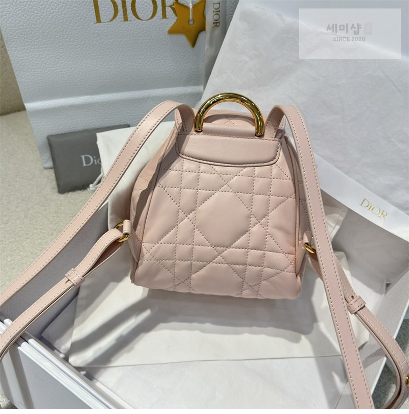 D I O R 디올 카로 스몰 백팩 핑크 매크로까나쥬 Bag 11번 이미지