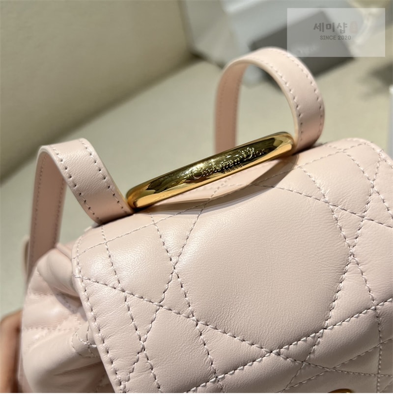 D I O R 디올 카로 스몰 백팩 핑크 매크로까나쥬 Bag 16번 이미지