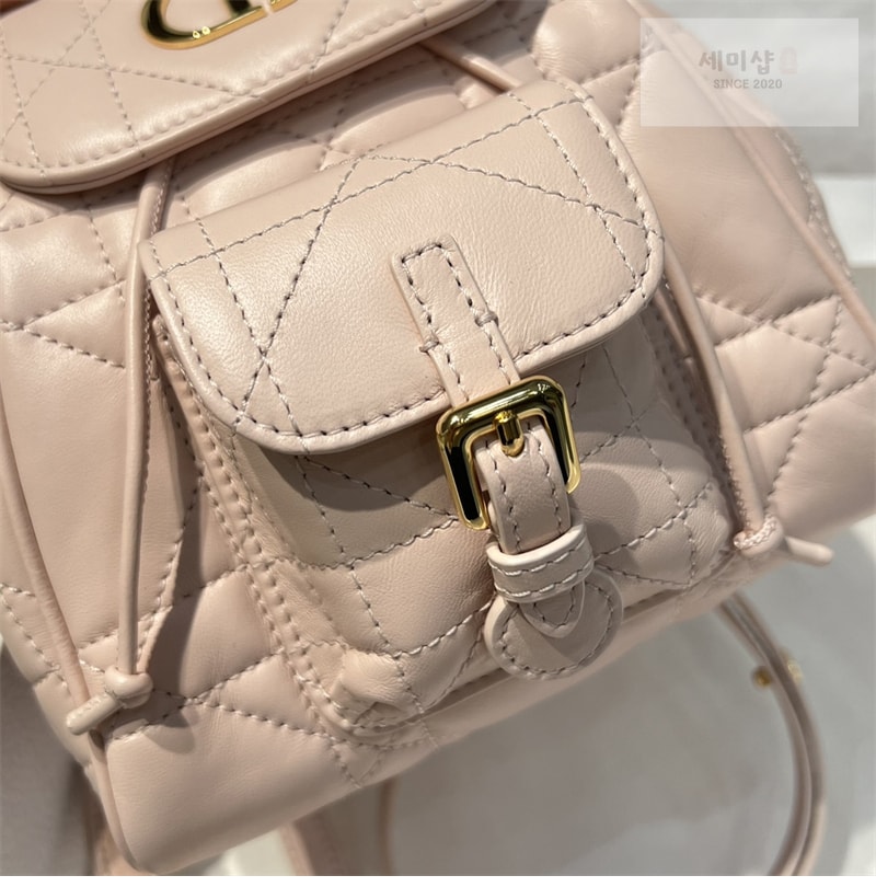 D I O R 디올 카로 스몰 백팩 핑크 매크로까나쥬 Bag 12번 이미지