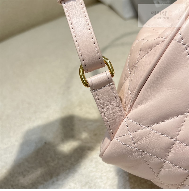 D I O R 디올 카로 스몰 백팩 핑크 매크로까나쥬 Bag 17번 이미지