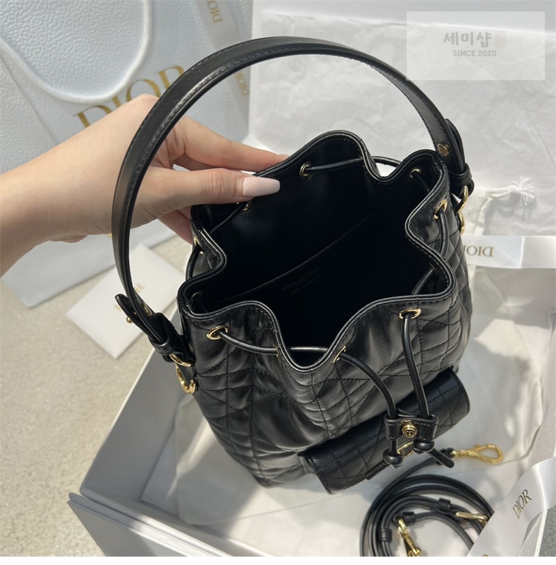 D I O R 디올 카로 스몰 버킷백 매크로까나쥬 핑크 Bag 5번 이미지