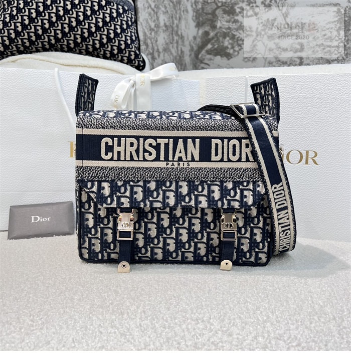 D I O R 디올 캠프 오블리크 미디엄 백 Bag 9번 이미지