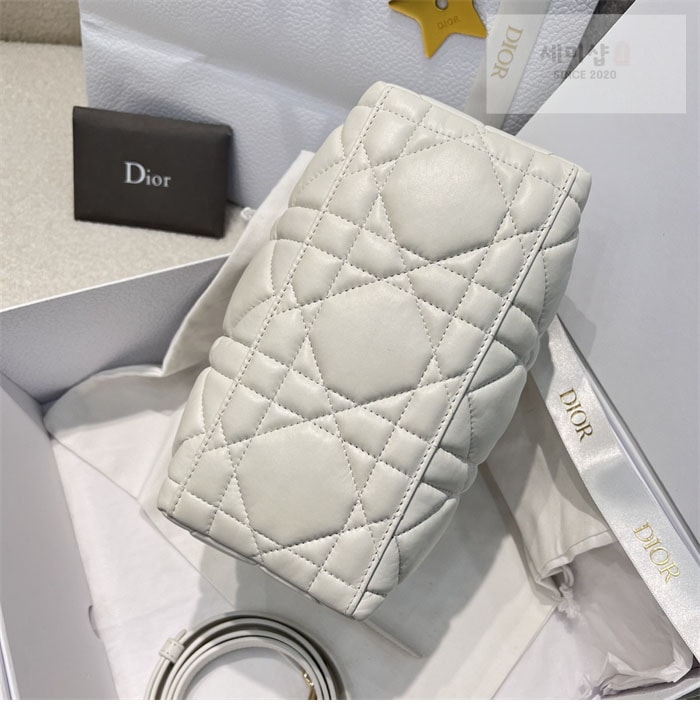 D I O R 디올 트래블 노마드 Nomad 미디엄 파우치 매크로까나쥬 라떼 Bag 18번 이미지