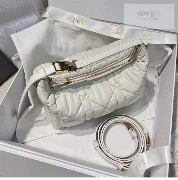 D I O R 디올 트래블 노마드 Nomad 미디엄 파우치 매크로까나쥬 라떼 Bag 28번 이미지