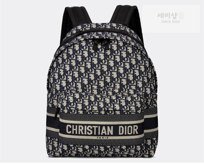 D I O R 디올 트래블 𝗧𝗥𝗔𝗩𝗘𝗟 백팩 오블리크 Bag 4번 이미지