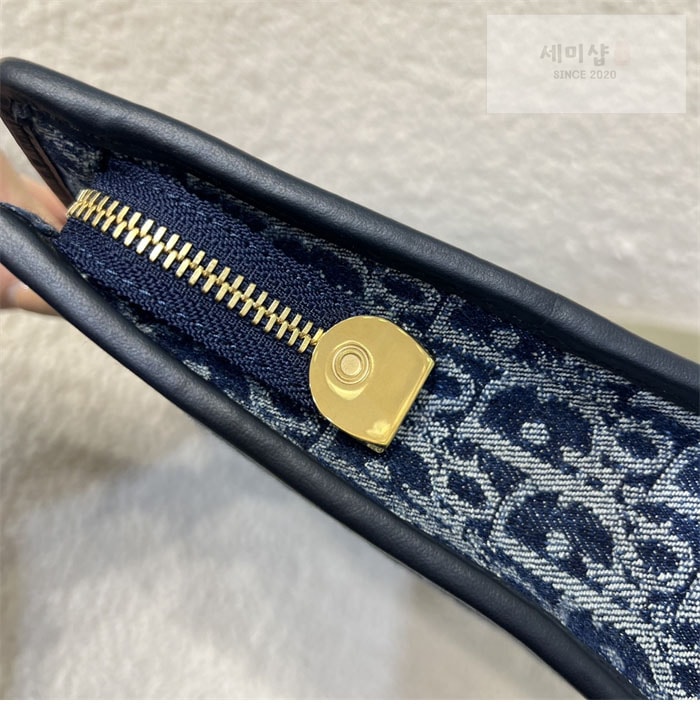 D I O R 디올 30 몽테인 파우치 클러치 데님 오블리크 Bag 10번 이미지