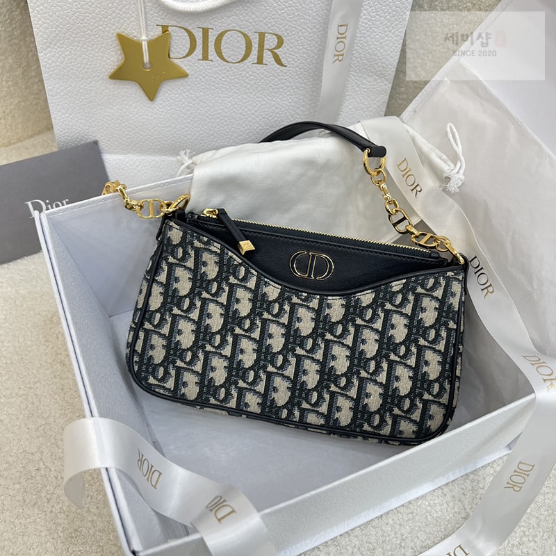 D I O R 디올 30 몽테인 호보 애비뉴 미니 백 오블리크 Bag 12번 이미지