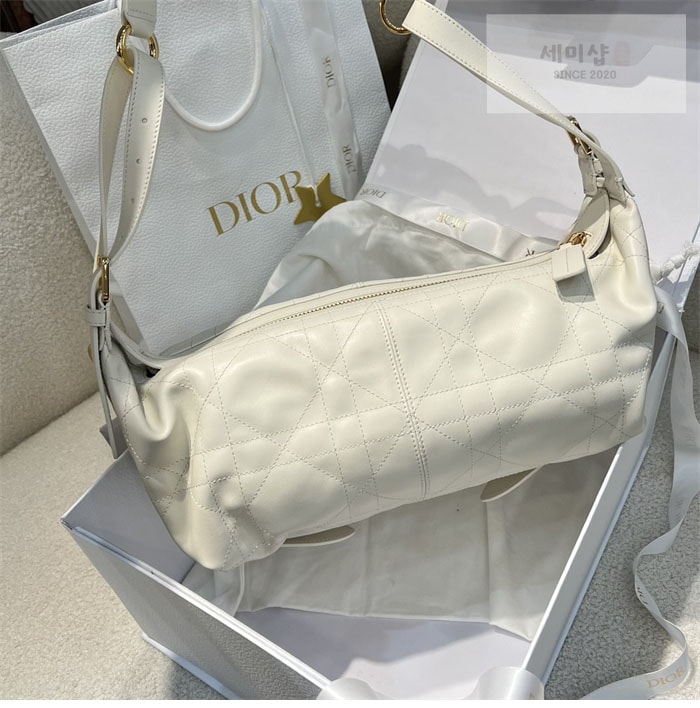 D I O R 디올 D-Journey 디저니 미디엄 백 라떼 매크로 까나쥬 Bag 4번 이미지