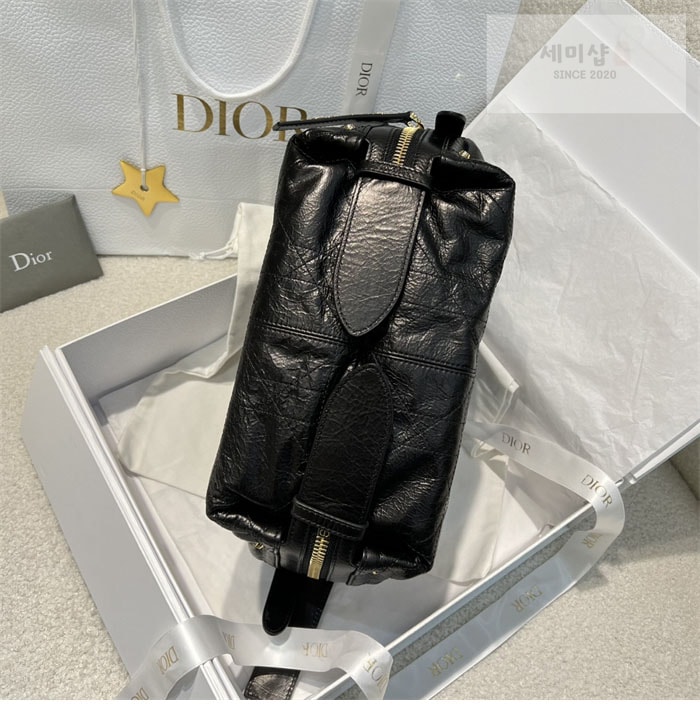 D I O R 디올 D-Journey 디저니 스몰 백 블랙 매크로 까나쥬 Bag 12번 이미지