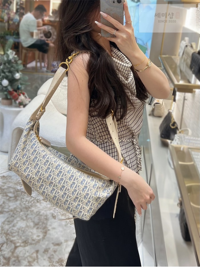D I O R 디올 D-Journey 오블리크 미디엄 백 Bag 5번 이미지