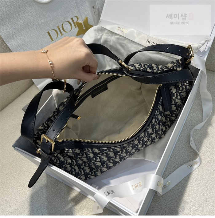 D I O R 디올 D-Journey 오블리크 미디엄 백 Bag 12번 이미지