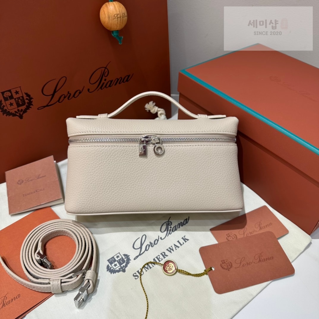 로로피아나 로로피아나 엑스트라 포켓 파우치 L19 발레 핑크 Bag 2번 이미지