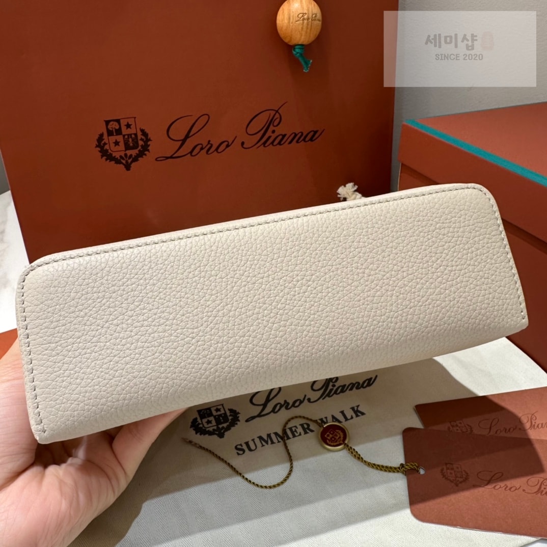 로로피아나 로로피아나 엑스트라 포켓 파우치 L19 발레 핑크 Bag 5번 이미지