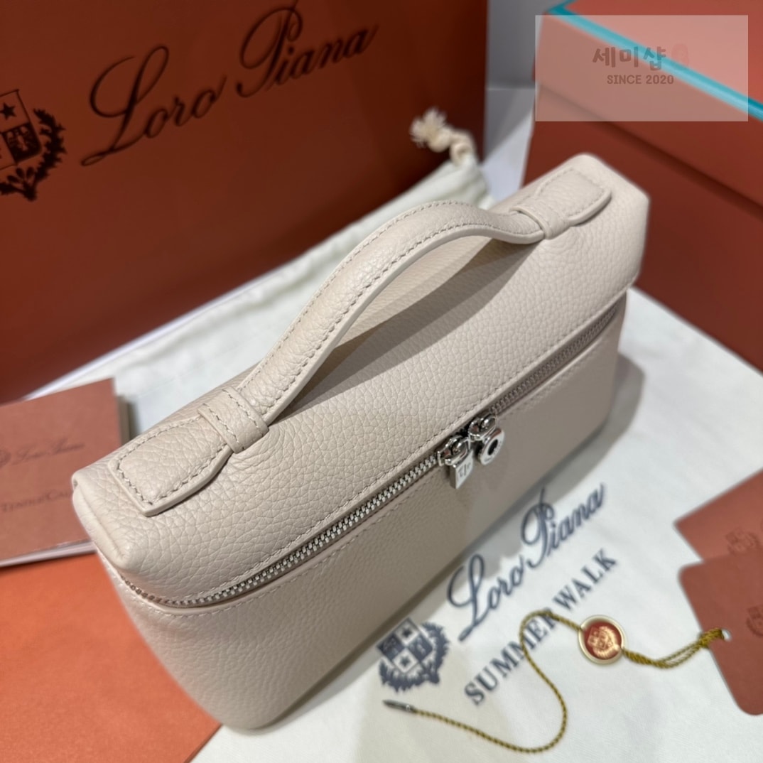 로로피아나 로로피아나 엑스트라 포켓 파우치 L19 발레 핑크 Bag 6번 이미지