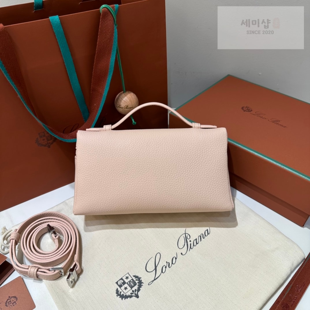 로로피아나 로로피아나 엑스트라 포켓 파우치 L19 로즈 쿼츠 Bag 2번 이미지