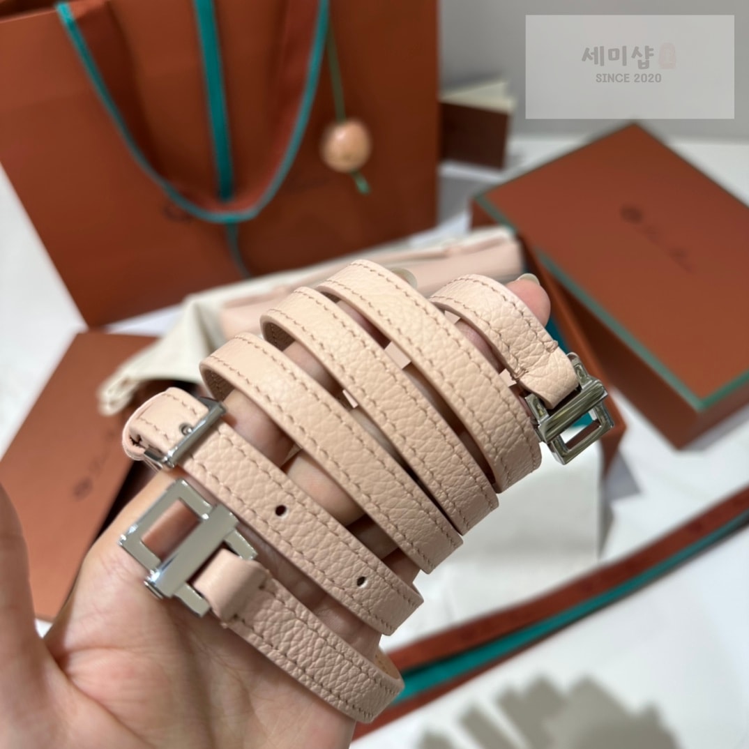 로로피아나 로로피아나 엑스트라 포켓 파우치 L19 로즈 쿼츠 Bag 6번 이미지