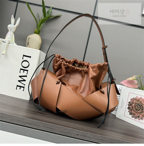 Loewe 로에베 인터레이스 호보백 2컬러 Bag 4번 이미지