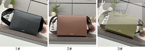 Loewe 로에베 카프스킨 플라멩코 사첼 메신저 크로스백 Bag 16번 이미지