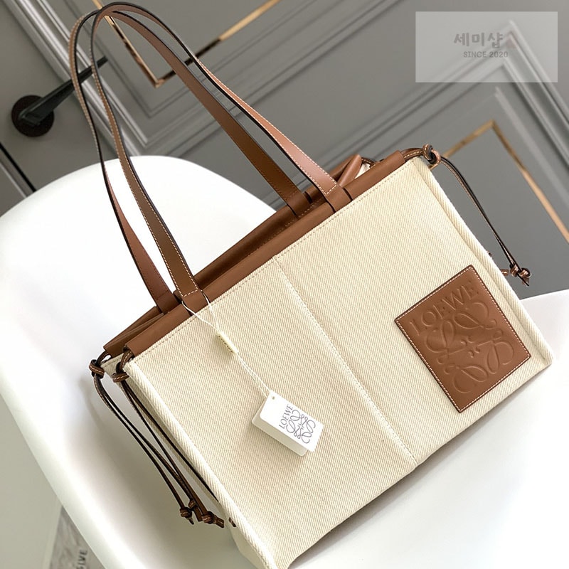 Loewe 로에베 쿠션 캔버스 토트백 Bag 8번 이미지