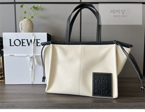 Loewe 로에베 쿠션 캔버스 토트백 Bag 8번 이미지