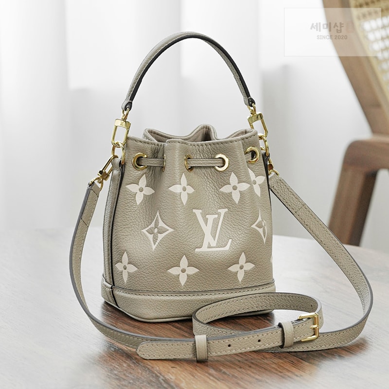 Louis Vuitton 루이비통 나노 노에 백 앙프렝뜨 모노그램 M46291 갈렛 바이컬러 Bag 1번 이미지