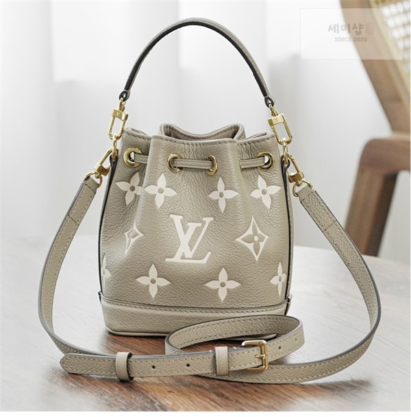 Louis Vuitton 루이비통 나노 노에 백 앙프렝뜨 모노그램 M46291 갈렛 바이컬러 Bag 12번 이미지