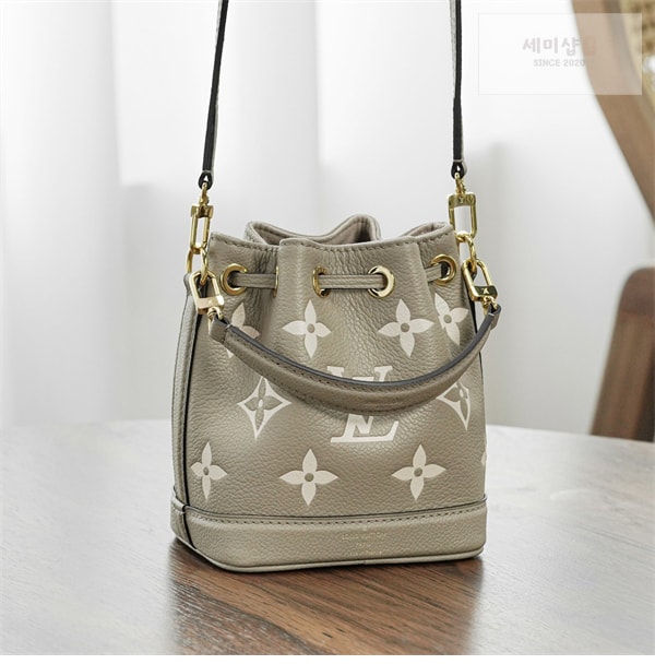 Louis Vuitton 루이비통 나노 노에 백 앙프렝뜨 모노그램 M46291 갈렛 바이컬러 Bag 14번 이미지