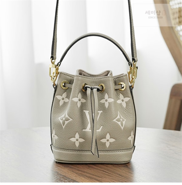 Louis Vuitton 루이비통 나노 노에 백 앙프렝뜨 모노그램 M46291 갈렛 바이컬러 Bag 2번 이미지