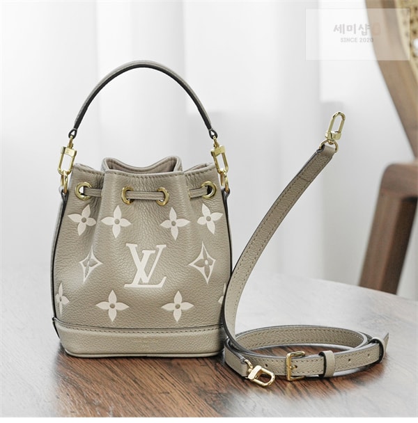 Louis Vuitton 루이비통 나노 노에 백 앙프렝뜨 모노그램 M46291 갈렛 바이컬러 Bag 5번 이미지