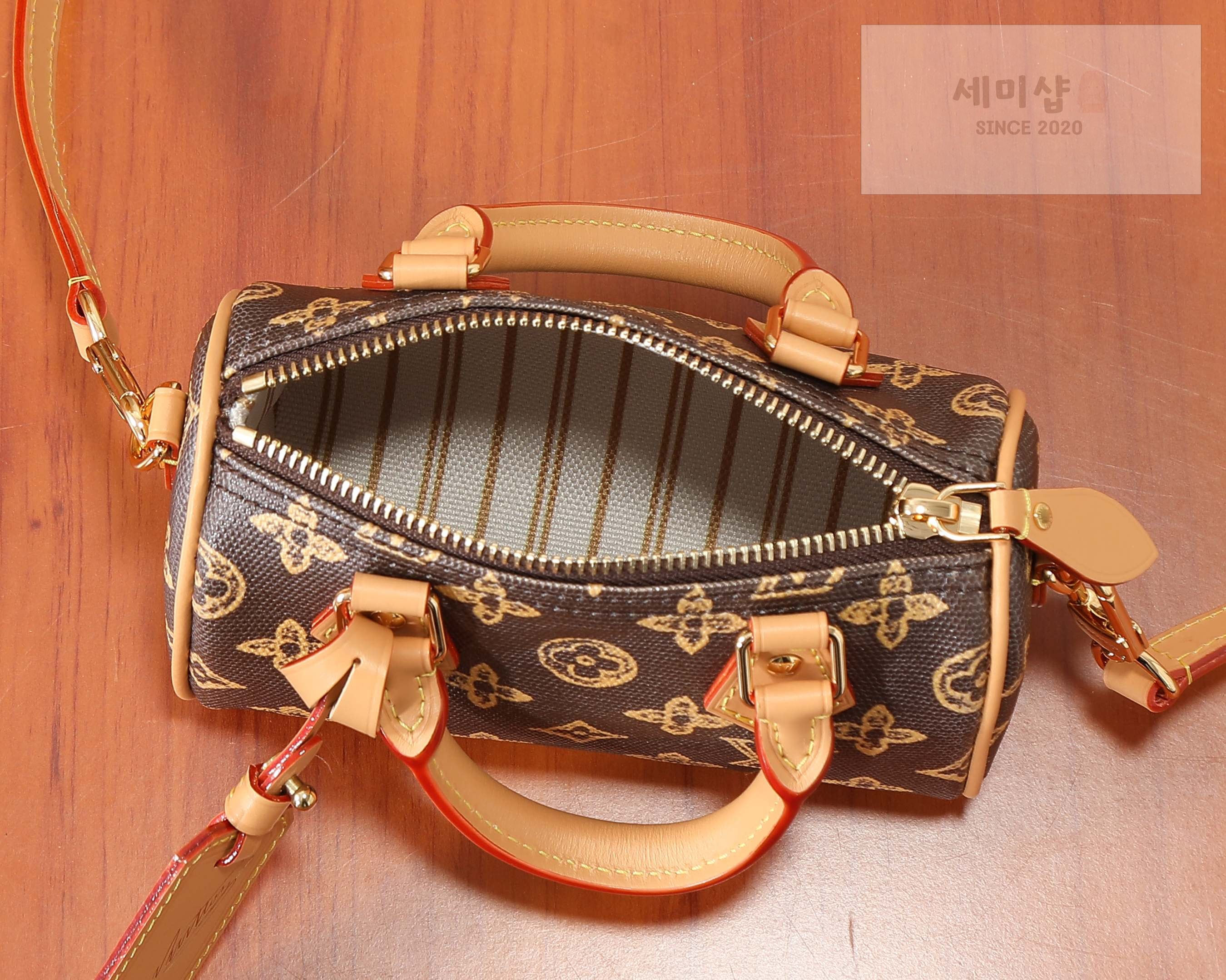 루이비통 루이비통 나노 스피디 반둘리에 오리진 캔버스 Bag 8번 이미지