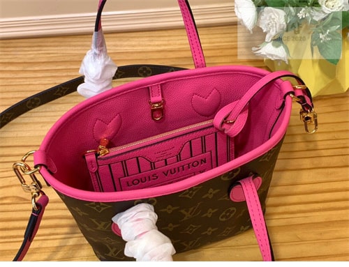 Louis Vuitton 루이비통 네버풀 반둘리에 인사이드 아웃 BB " 4 Color " 핑크 Bag 10번 이미지