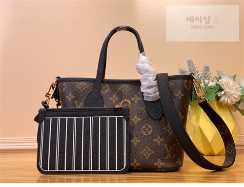 Louis Vuitton 루이비통 네버풀 반둘리에 인사이드 아웃 BB " 4 Color " 핑크 Bag 13번 이미지
