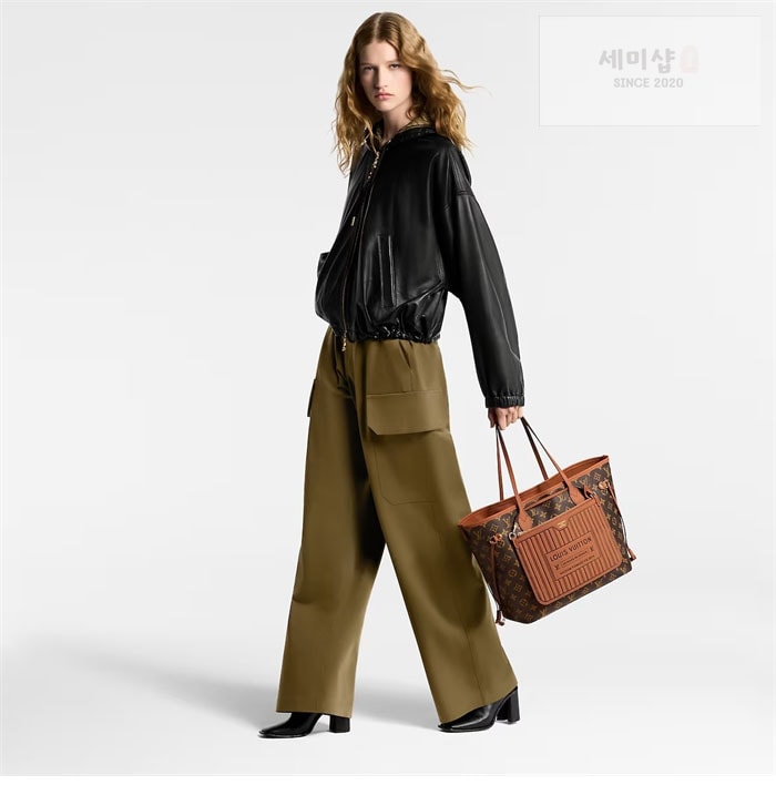 Louis Vuitton 루이비통 네버풀 인사이드 아웃 MM M12061 모노그램 탄 Bag 3번 이미지