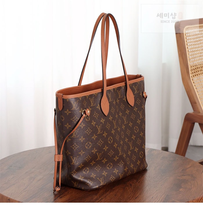 Louis Vuitton 루이비통 네버풀 인사이드 아웃 MM M12061 모노그램 탄 Bag 23번 이미지