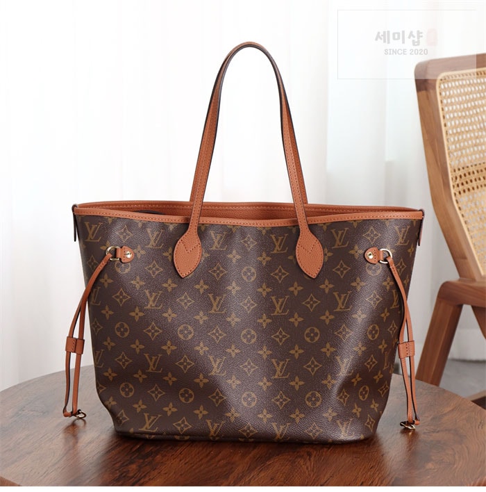 Louis Vuitton 루이비통 네버풀 인사이드 아웃 MM M12061 모노그램 탄 Bag 12번 이미지