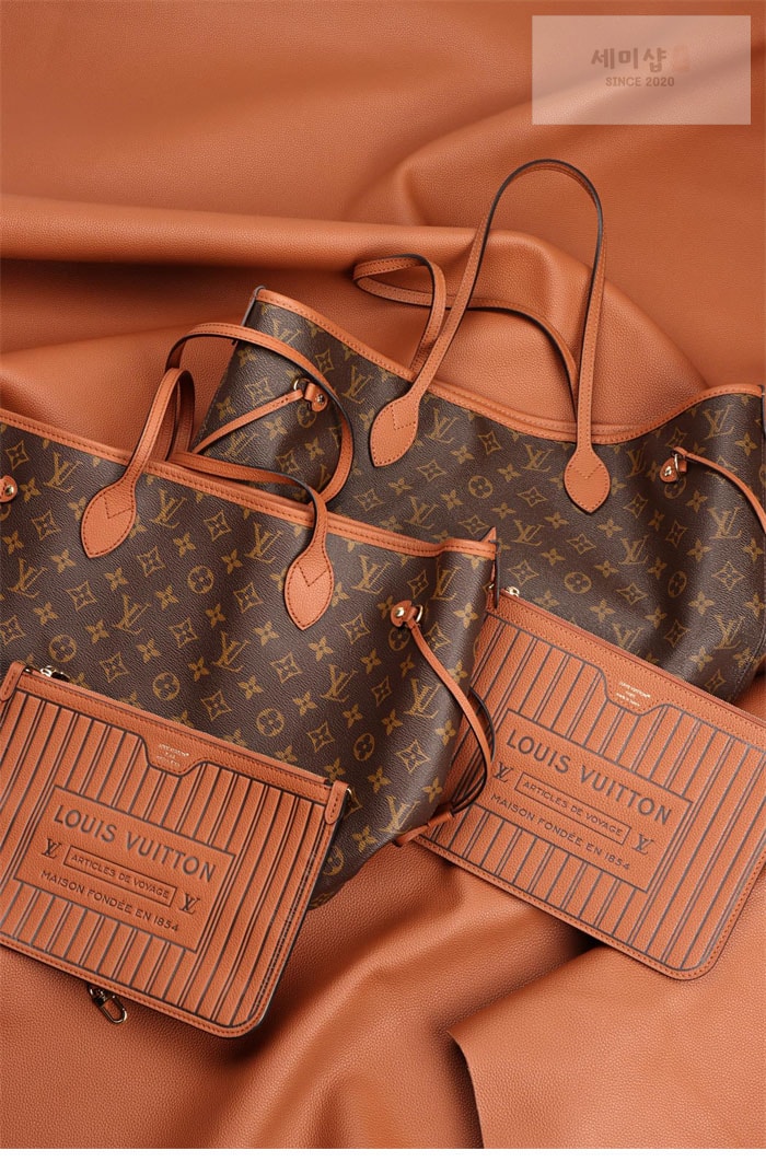 Louis Vuitton 루이비통 네버풀 인사이드 아웃 MM M12061 모노그램 탄 Bag 25번 이미지