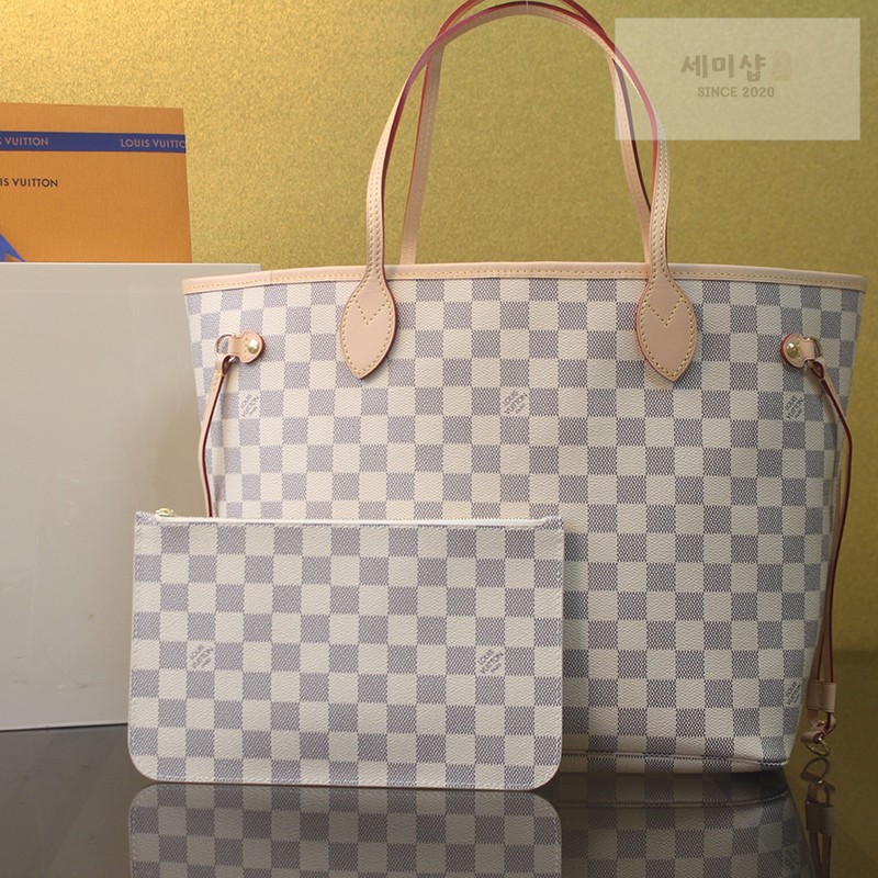Louis Vuitton 루이비통 네버풀 GM 다미에 아주르 캔버스 N40602 아주르 다미에 Bag 1번 이미지