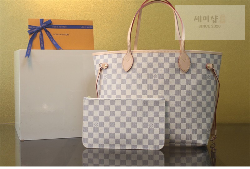 Louis Vuitton 루이비통 네버풀 GM 다미에 아주르 캔버스 N40602 아주르 다미에 Bag 3번 이미지
