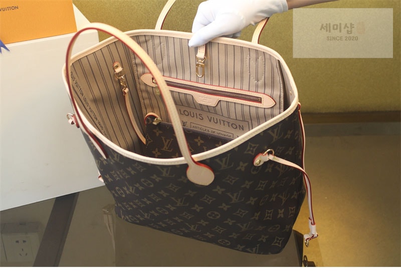 루이비통 루이비통 네버풀 MM 토트백 모노그램 캔버스 M46975 모노그램 Bag 8번 이미지