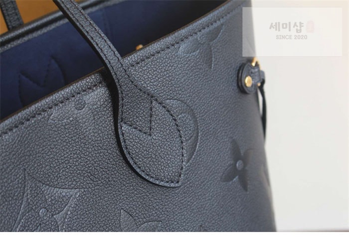 Louis Vuitton 루이비통 네버풀 MM 토트백 앙프렝트 모노그램 M45685 블랙 Bag 10번 이미지