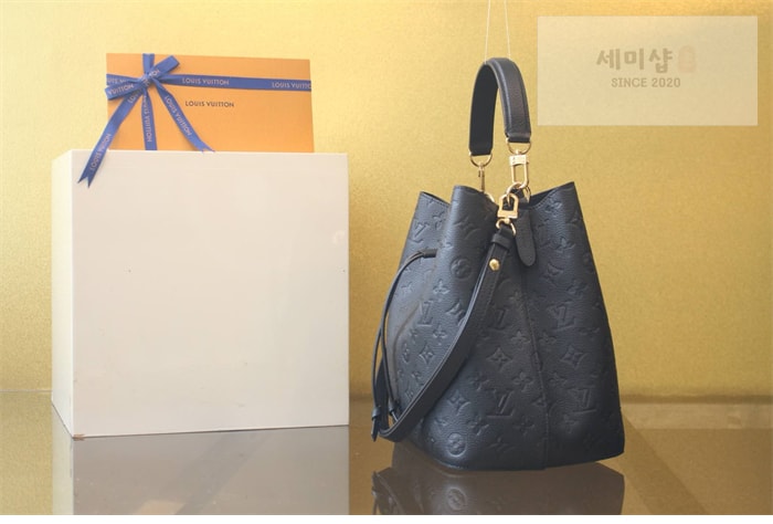 Louis Vuitton 루이비통 네오노에 MM 앙프렝뜨 모노그램 M45256 블랙 Bag 5번 이미지